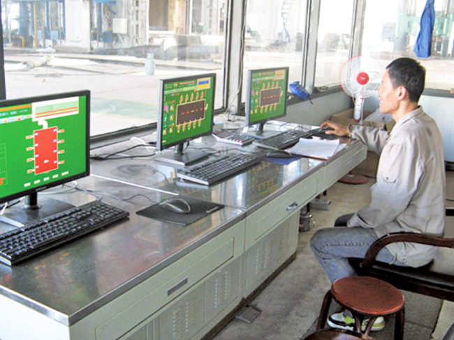 全自動(dòng)加熱爐、正火爐操作室